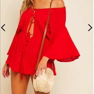 12th tribe ‘memories from Maui romper’ size m